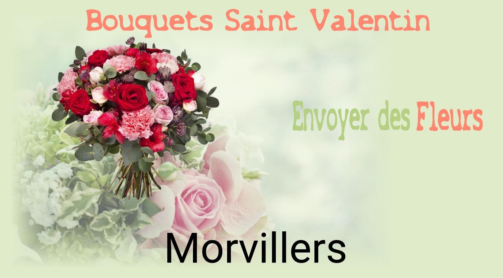 Roses de Saint-Valentin livrées à Morvillers